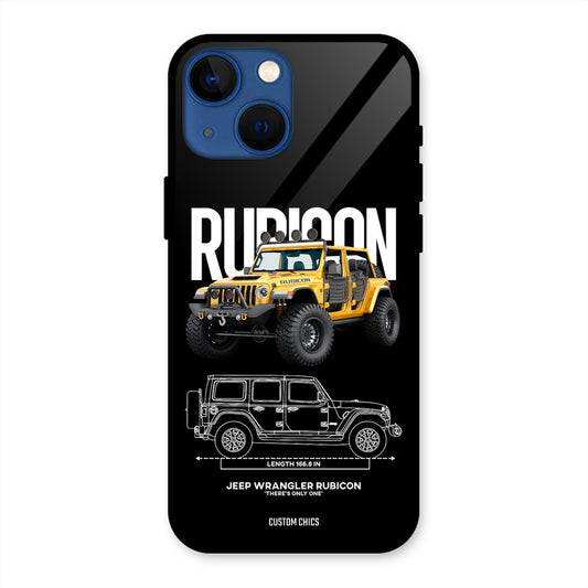Beast Jeep iPhone 13 Mini Mobile Back Cover - Car&Bike PrintShield Case