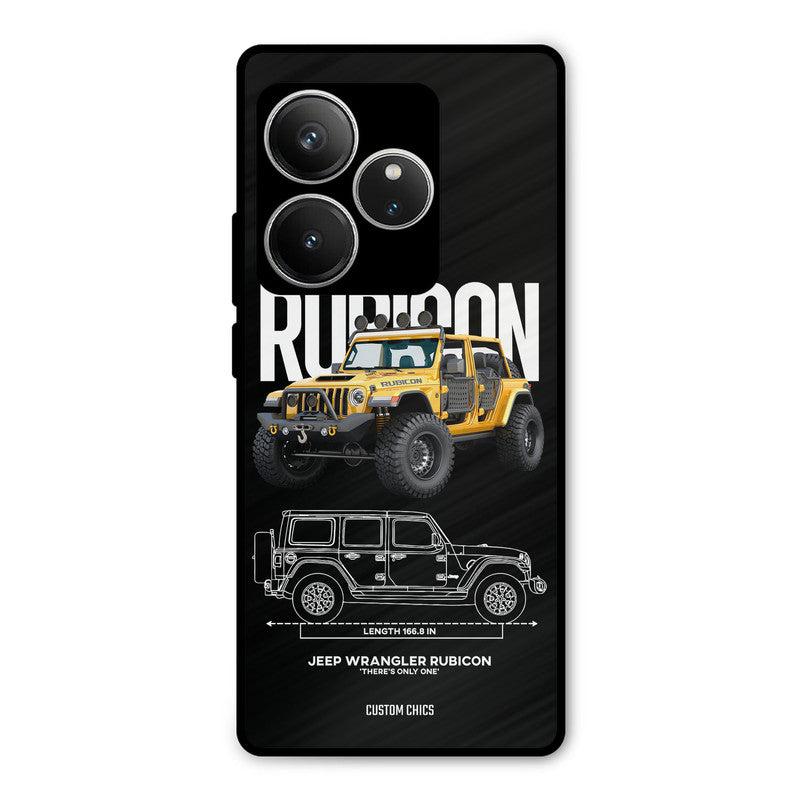 Beast Jeep Realme GT 6 Mobile Back Cover - Car&Bike PrintShield Case