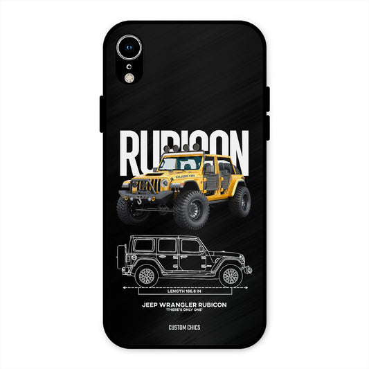 Beast Jeep iPhone XR Mobile Back Cover - Car&Bike PrintShield Case