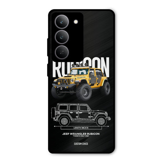 Beast Jeep Realme 14x Mobile Back Cover - Car&Bike PrintShield Case