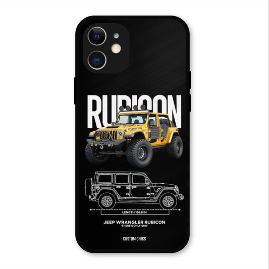 Beast Jeep iPhone 12 Mobile Back Cover - Car&Bike PrintShield Case