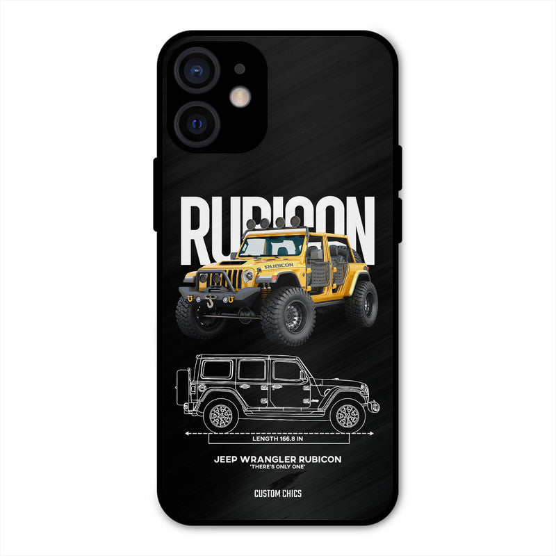 Beast Jeep iPhone 12 Mini Mobile Back Cover - Car&Bike PrintShield Case