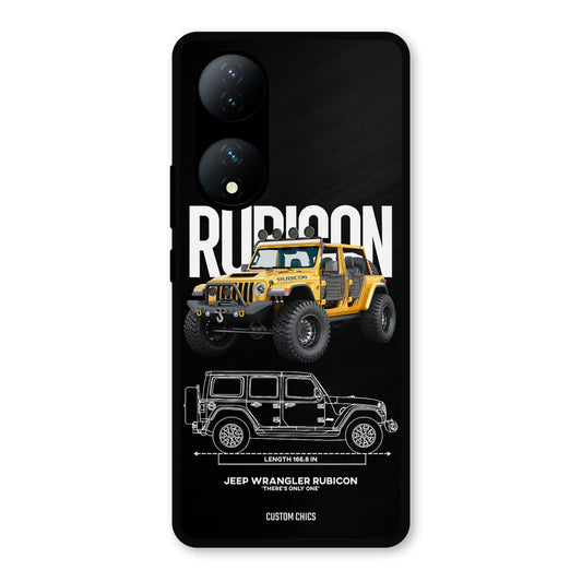 Beast Jeep Vivo Y100 Mobile Back Cover - Car&Bike PrintShield Case
