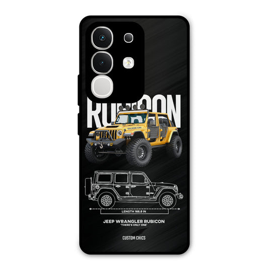 Beast Jeep Vivo T4x Mobile Back Cover - Car&Bike PrintShield Case