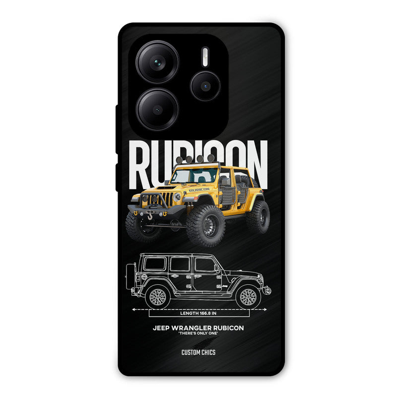 Beast Jeep Redmi Note 14 Mobile Back Cover - Car&Bike PrintShield Case