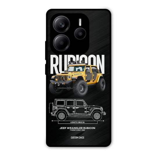 Beast Jeep Redmi Note 14 Mobile Back Cover - Car&Bike PrintShield Case