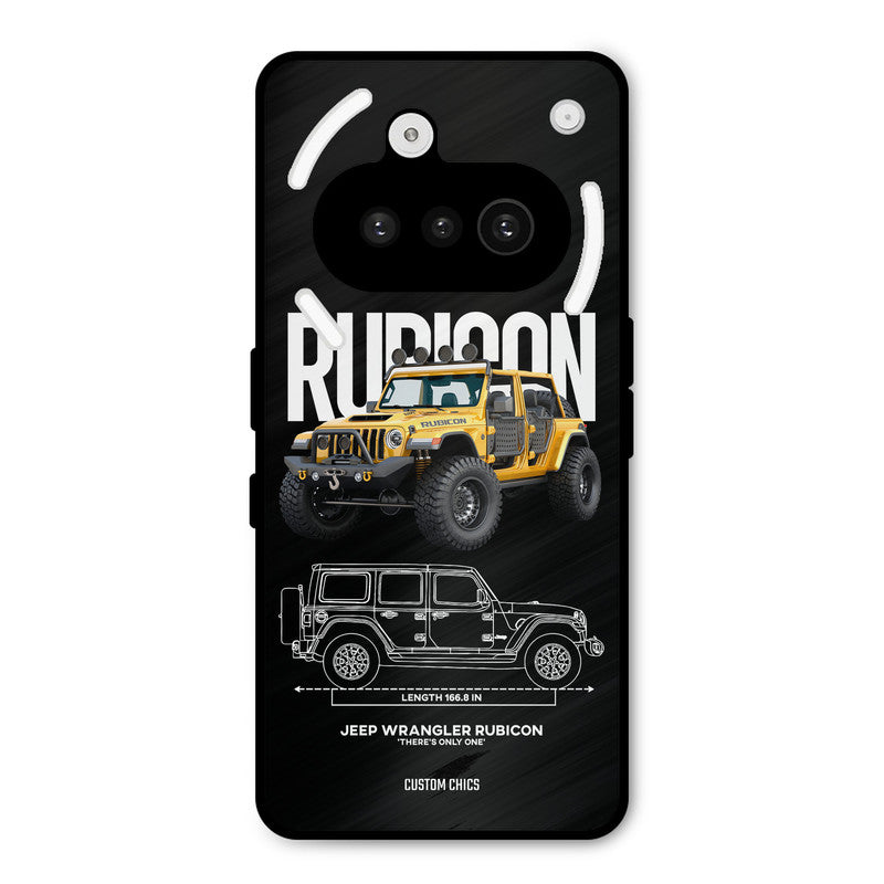 Beast Jeep Nothing Phone 3A Mobile Back Cover - Car&Bike PrintShield Case