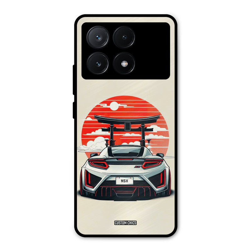 Beast NSX Poco X6 Pro Mobile Back Cover - Car&Bike PrintShield Case