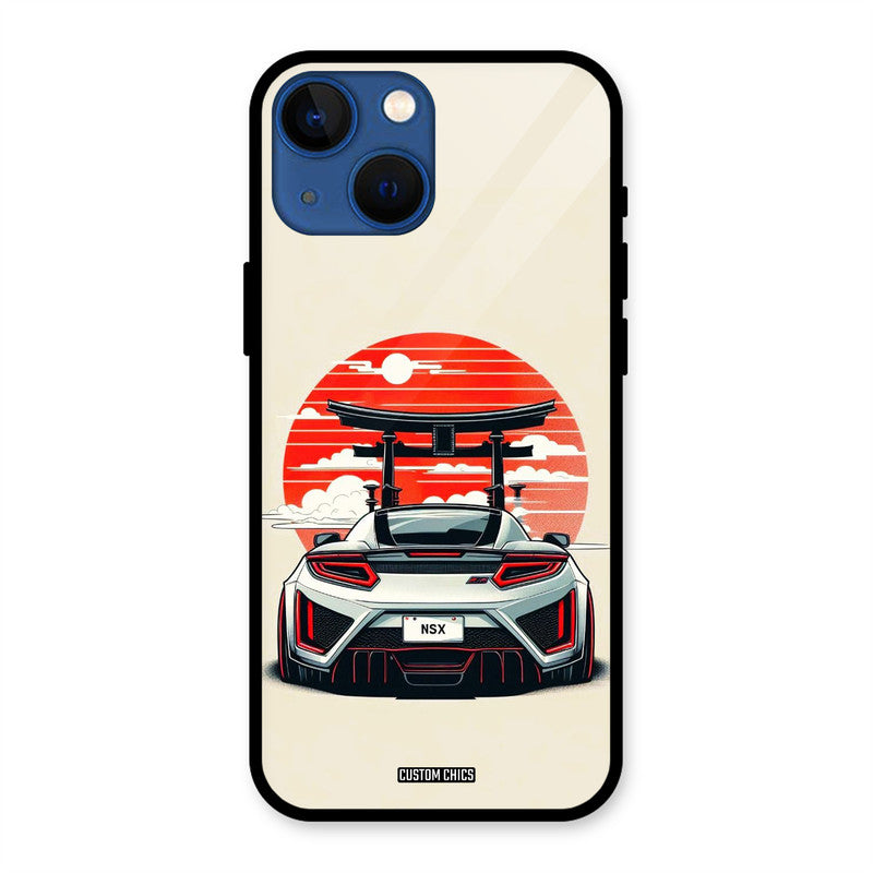 Beast NSX iPhone 13 Mini Mobile Back Cover - Car&Bike PrintShield Case