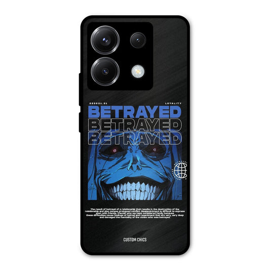 Betrayed Solo Levelling Poco X6 Mobile Back Cover - Anime PrintShield Case