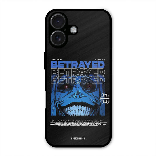 Betrayed Solo Levelling iPhone 16 Plus Mobile Back Cover - Anime PrintShield Case