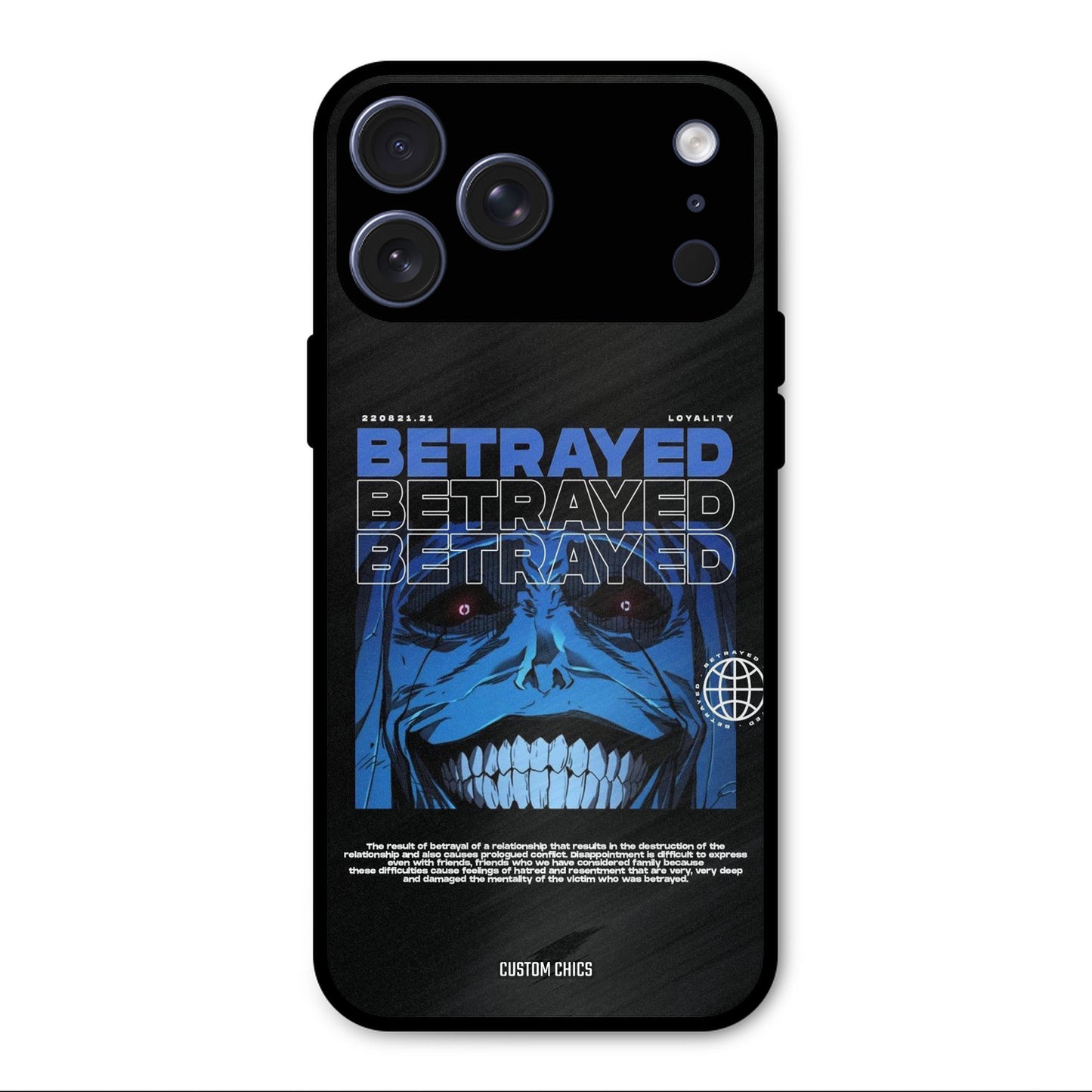 Betrayed Solo Levelling iPhone 17 Pro Max Case – Premium PrintShield Mobile Cover