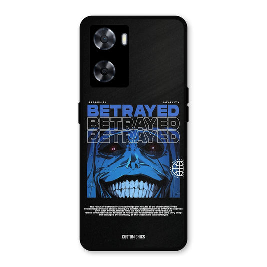 Betrayed Solo Levelling Oppo A57 2022 Mobile Back Cover - Anime PrintShield Case