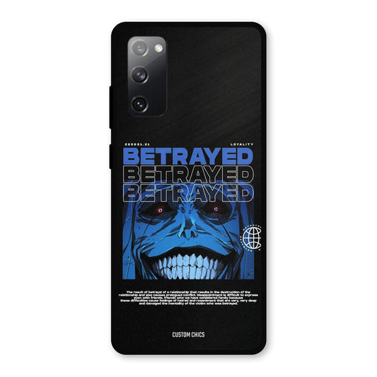 Betrayed Solo Levelling Samsung Galaxy S20 FE Mobile Back Cover - Anime PrintShield Case