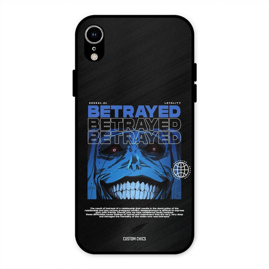 Betrayed Solo Levelling iPhone XR Mobile Back Cover - Anime PrintShield Case