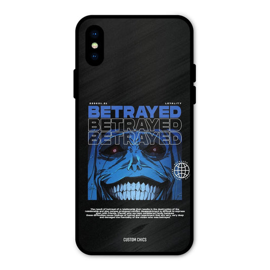 Betrayed Solo Levelling iPhone X Mobile Back Cover - Anime PrintShield Case
