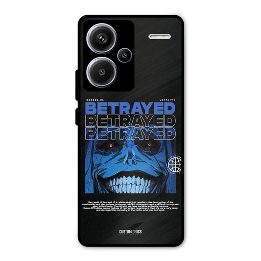 Betrayed Solo Levelling Redmi Note 13 Pro Plus Mobile Back Cover - Anime PrintShield Case