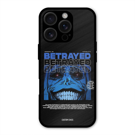 Betrayed Solo Levelling iPhone 16 Pro Max Mobile Back Cover - Anime PrintShield Case