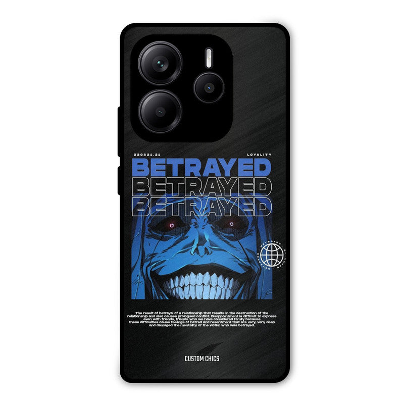 Betrayed Solo Levelling Redmi Note 14 Mobile Back Cover - Anime PrintShield Case