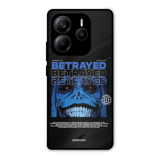 Betrayed Solo Levelling Redmi Note 14 Mobile Back Cover - Anime PrintShield Case