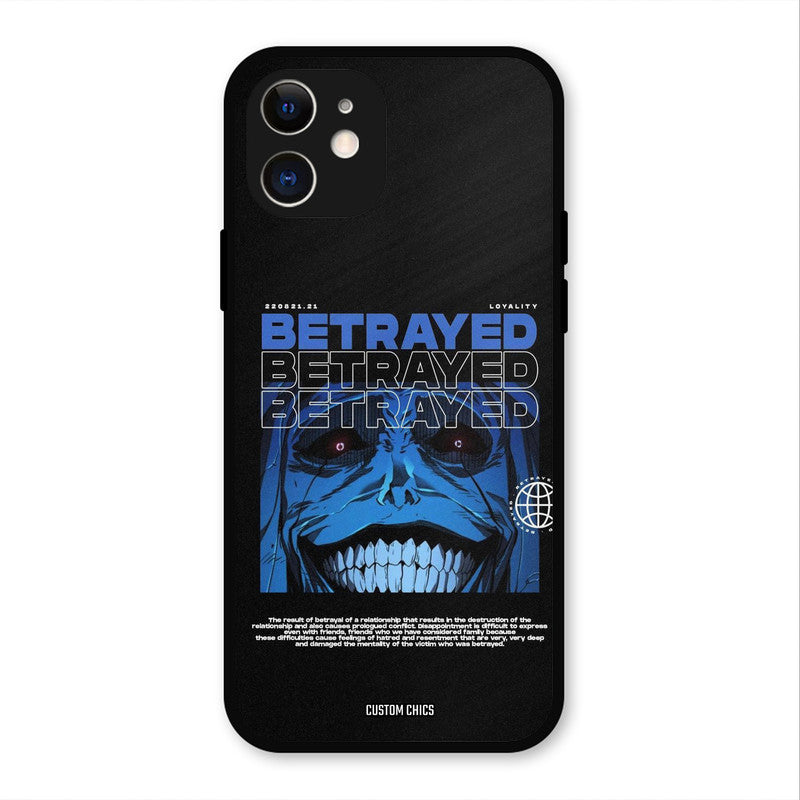 Betrayed Solo Levelling iPhone 12 Mobile Back Cover - Anime PrintShield Case