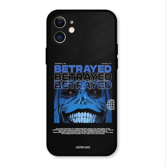 Betrayed Solo Levelling iPhone 12 Mobile Back Cover - Anime PrintShield Case