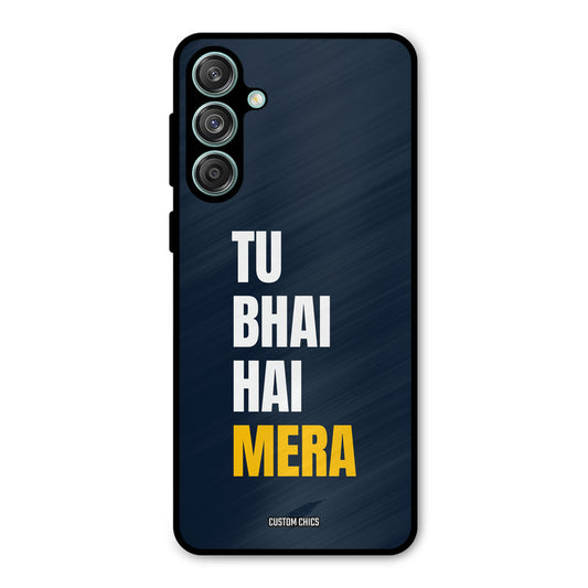 Bhai Hai Mera Samsung Galaxy M55 5G Mobile Back Cover - Typography PrintShield Case