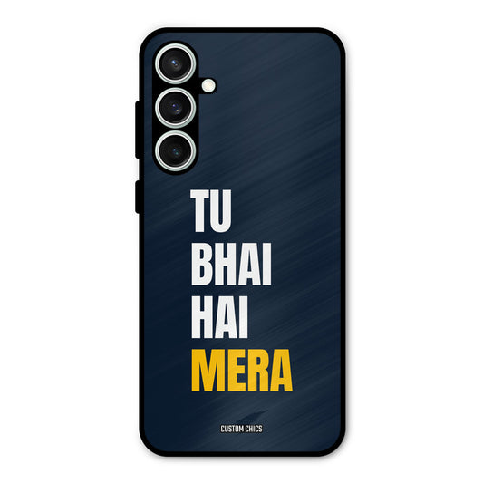 Bhai Hai Mera Samsung Galaxy S23 Mobile Back Cover - Typography PrintShield Case