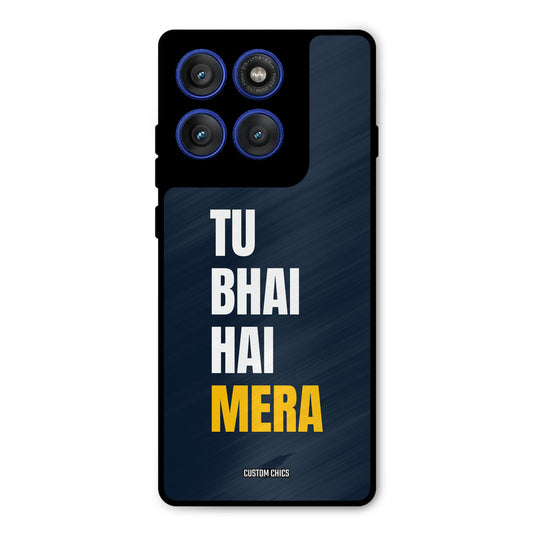 Bhai Hai Mera Motorola Edge 60 Pro Mobile Back Cover - Typography PrintShield Case