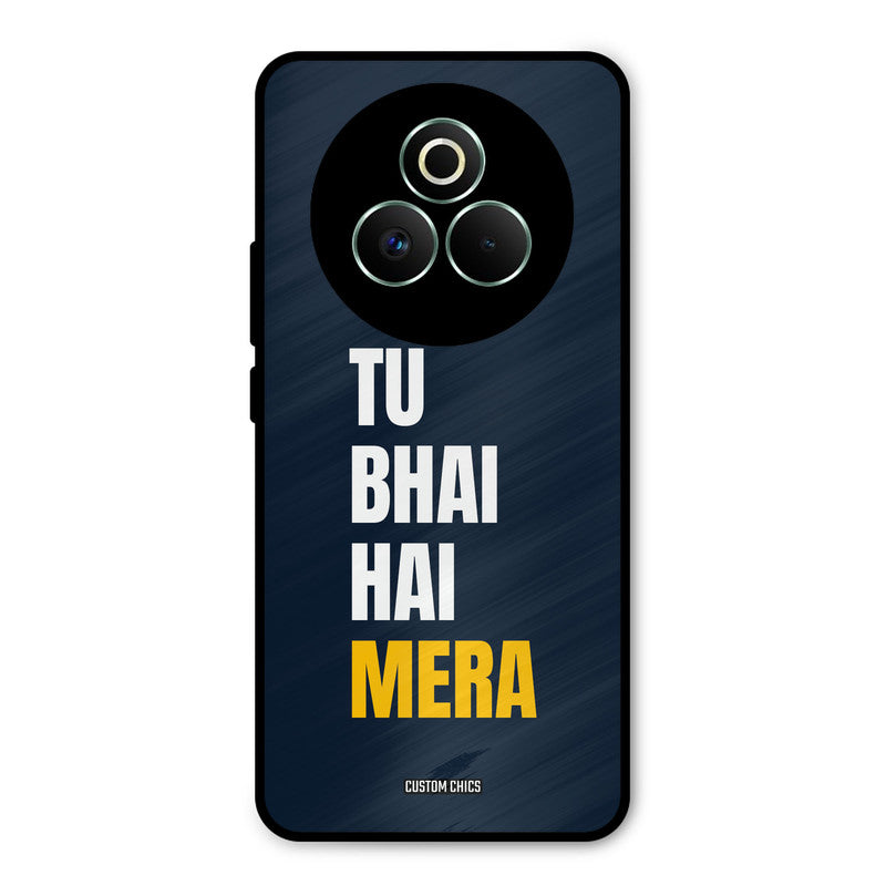 Bhai Hai Mera Realme P3 Pro 5G Mobile Back Cover - Typography PrintShield Case