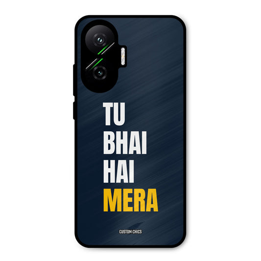 Bhai Hai Mera Poco F7 5G Mobile Back Cover - Typography PrintShield Case