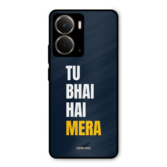 Bhai Hai Mera Realme P3 Mobile Back Cover - Typography PrintShield Case