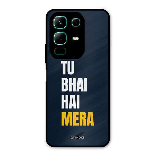 Bhai Hai Mera Infinix Note 50x Mobile Back Cover - Typography PrintShield Case