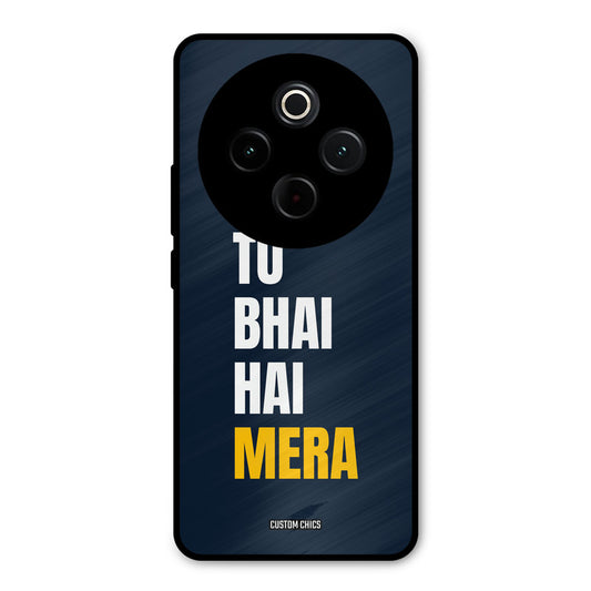 Bhai Hai Mera Vivo T4 Mobile Back Cover - Typography PrintShield Case
