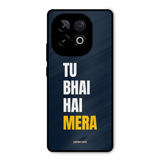 Bhai Hai Mera iQOO Neo 10 Mobile Back Cover - Typography PrintShield Case