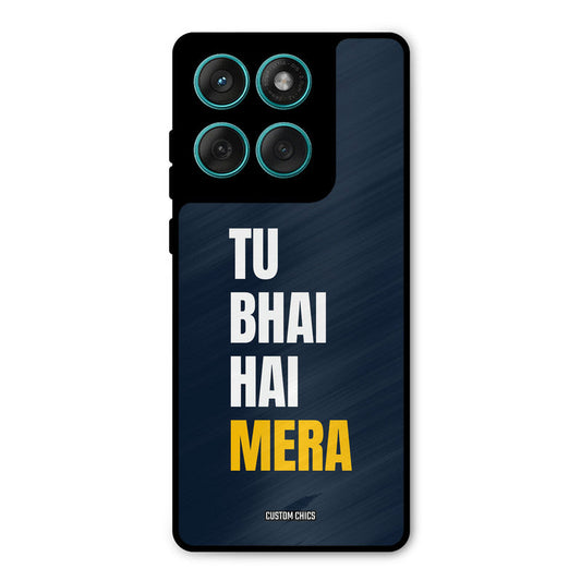Bhai Hai Mera Motorola Edge 60 Mobile Back Cover - Typography PrintShield Case