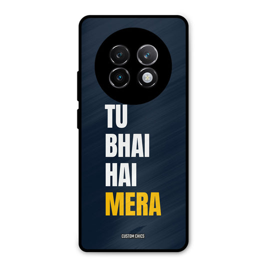 Bhai Hai Mera Realme 13 Plus Mobile Back Cover - Typography PrintShield Case