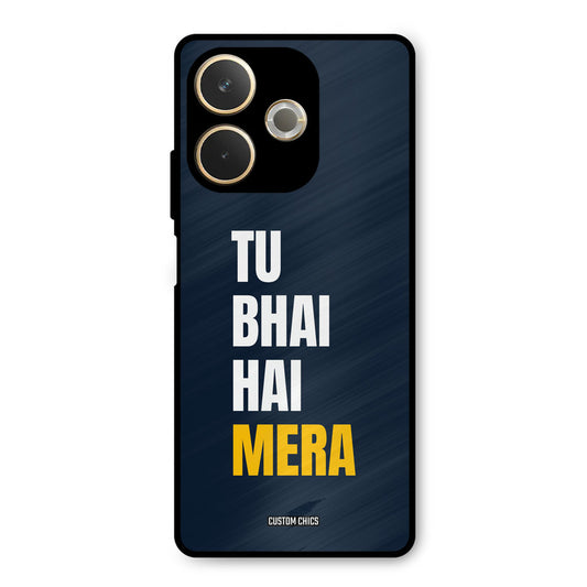 Bhai Hai Mera Oppo A5 Pro Mobile Back Cover - Typography PrintShield Case