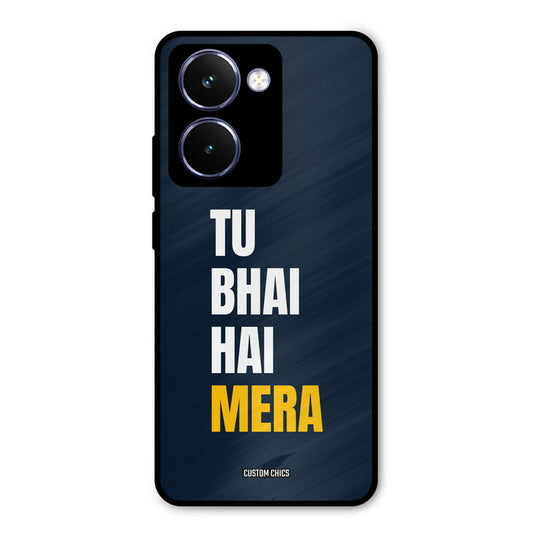 Bhai Hai Mera Realme P3 Ultra Mobile Back Cover - Typography PrintShield Case
