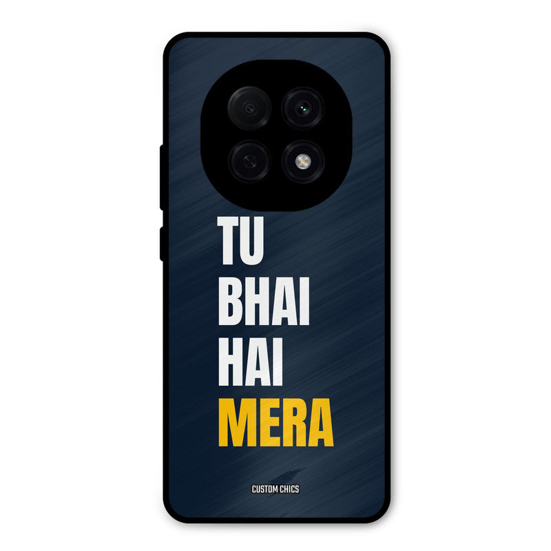 Bhai Hai Mera Oppo F29 Pro Mobile Back Cover - Typography PrintShield Case
