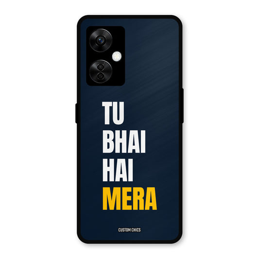 Bhai Hai Mera OnePlus Nord CE 3 Lite Mobile Back Cover - Typography PrintShield Case