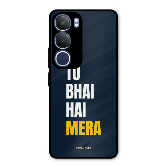 Bhai Hai Mera Vivo Y29 Mobile Back Cover - Typography PrintShield Case