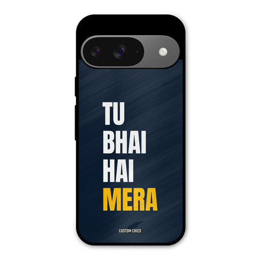 Bhai Hai Mera Google Pixel 9 Mobile Back Cover - Typography PrintShield Case