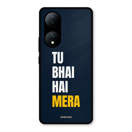 Bhai Hai Mera Vivo Y100 Mobile Back Cover - Typography PrintShield Case