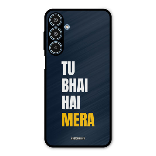 Bhai Hai Mera Samsung Galaxy M35 5G Mobile Back Cover - Typography PrintShield Case