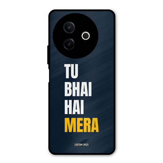 Bhai Hai Mera Vivo Y39 Mobile Back Cover - Typography PrintShield Case