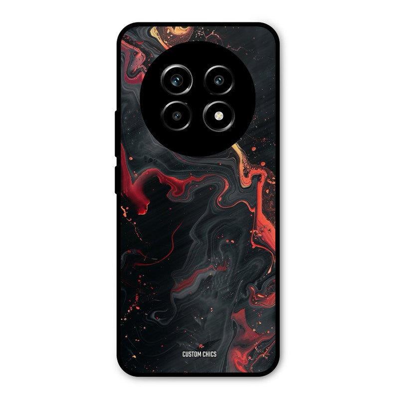 Black Artistic Art Realme 14 Pro lite Mobile Back Cover - Aesthetic PrintShield Case