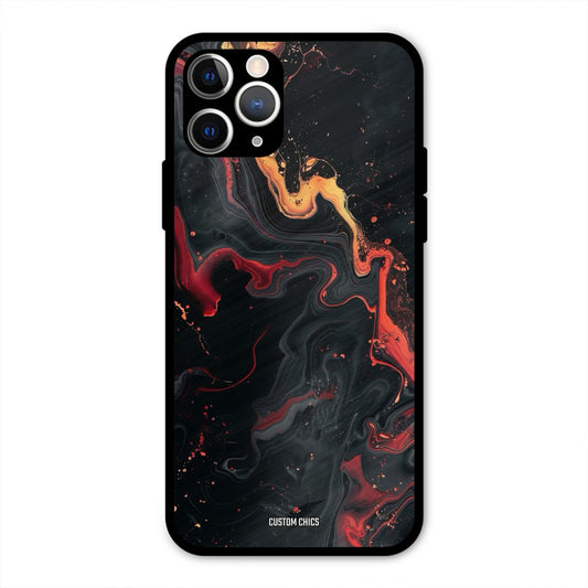 Black Artistic Art IPhone 11 Pro Max Mobile Back Cover - Aesthetic PrintShield Case
