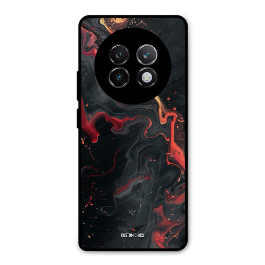 Black Artistic Art Realme 13 Plus Mobile Back Cover - Aesthetic PrintShield Case