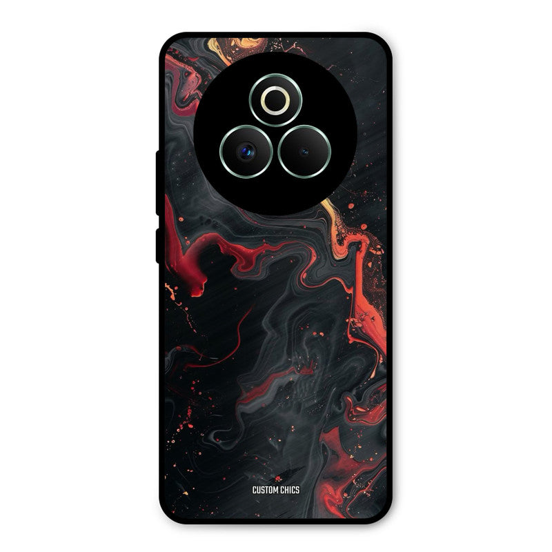 Black Artistic Art Realme P3 Pro 5G Mobile Back Cover - Aesthetic PrintShield Case
